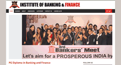 Desktop Screenshot of instituteofbanking.org