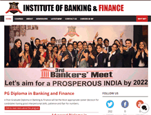 Tablet Screenshot of instituteofbanking.org